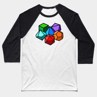 RPG Dice Baseball T-Shirt